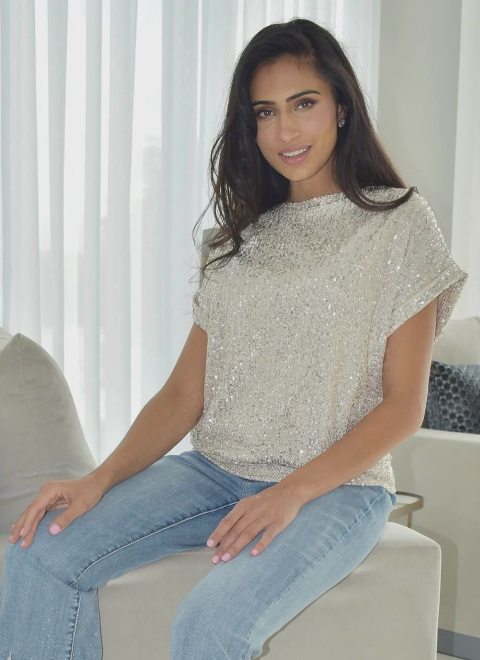 Sequin Top