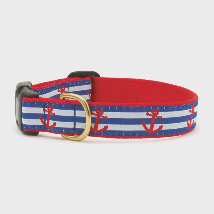 Anchors Aweigh Dog Collar