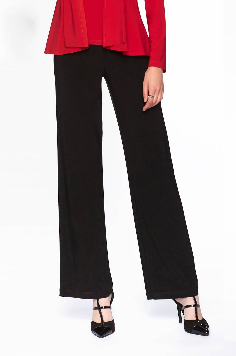 KNIT PANT BLACK 006