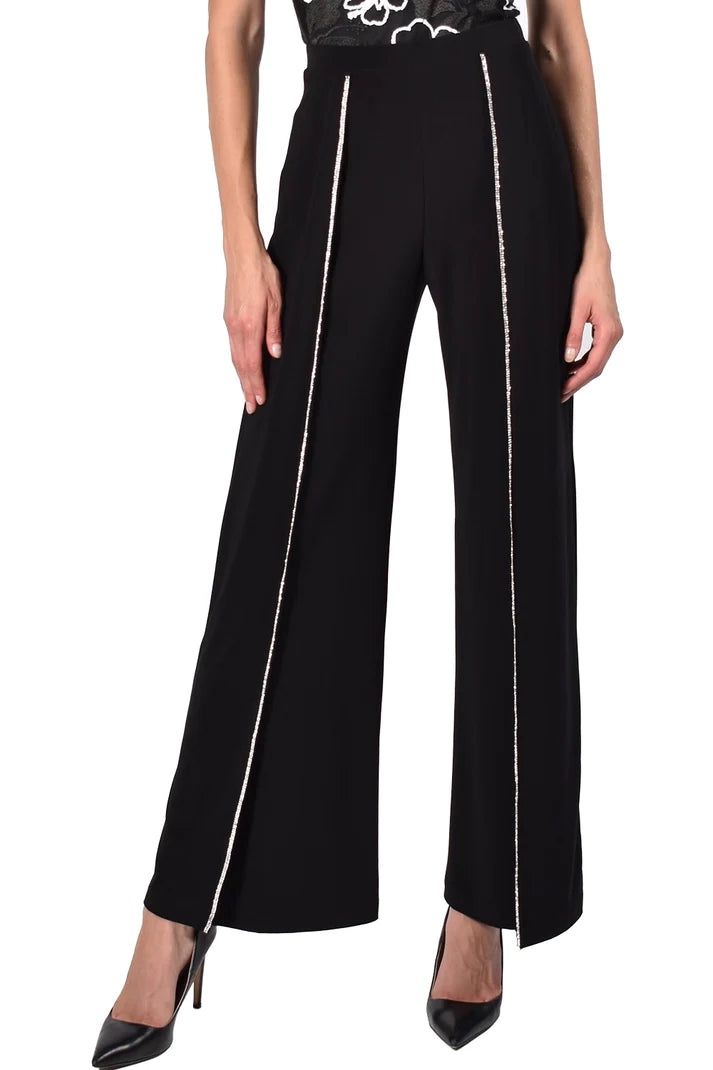KNIT PANT BLACK 218004
