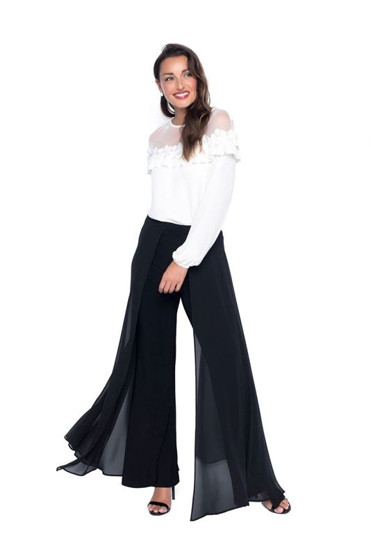 WOVEN PANT BLACK -198256