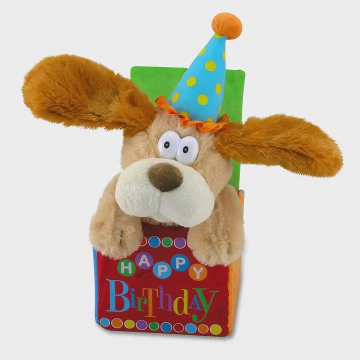 Flappy Birthday (Soft Puppy Dog Singing Dancing Plush Toy)