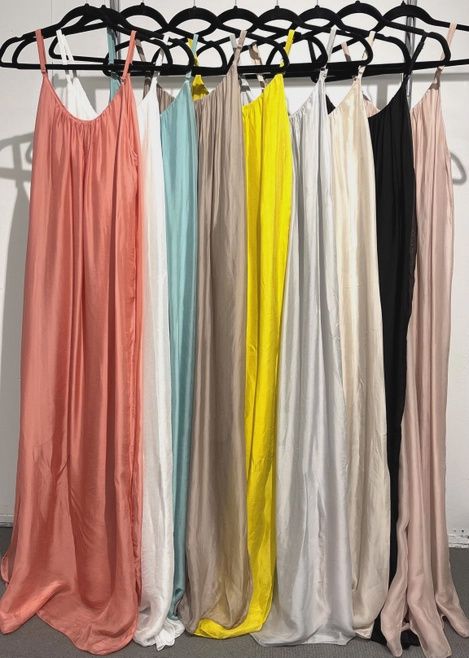 Solid Maxi Dress