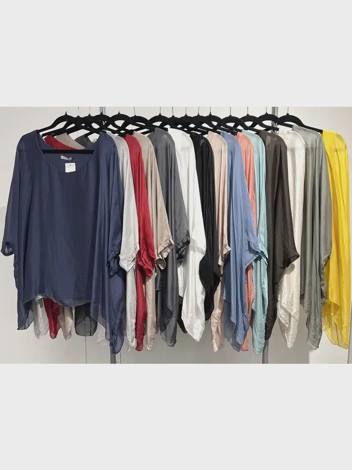 Top Flowy Silk Solid