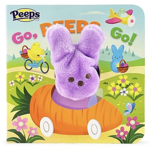 Peeps Go, Peeps, Go! Easter Finger Puppet Board Book