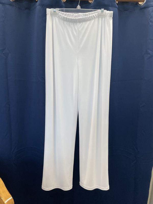 Knit pants, white