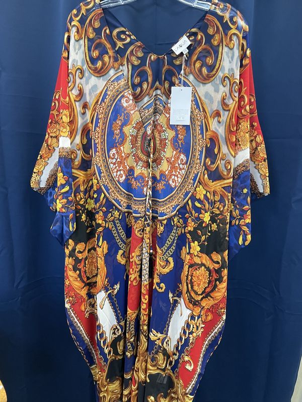 Colorful open front cover up