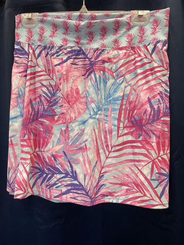 Pink floral Skort