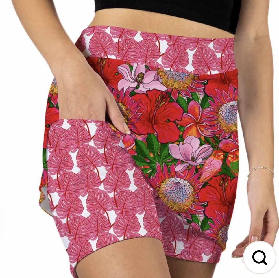 Tropical skort