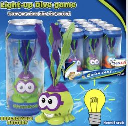 Light-Up Hermit Crab Dive Toy