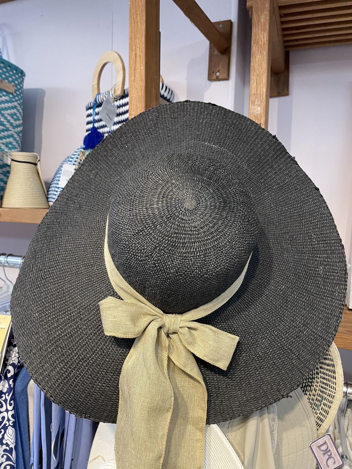 Black Wide hat