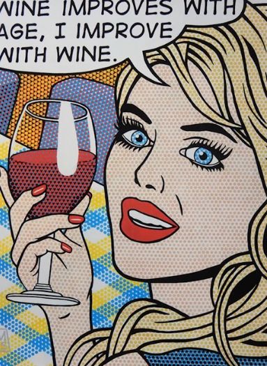 Wine Improves With Age, I Improve With Wine