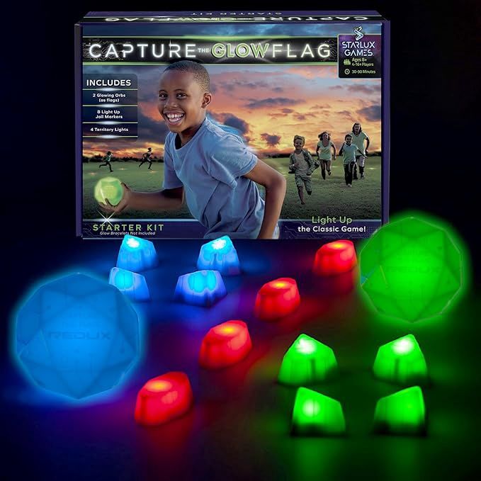 Glow in the Dark Capture the Flag- Starter Set