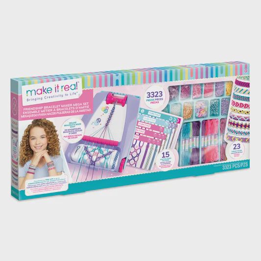 Make It Real- Friendship Bracelet Maker Mega Set