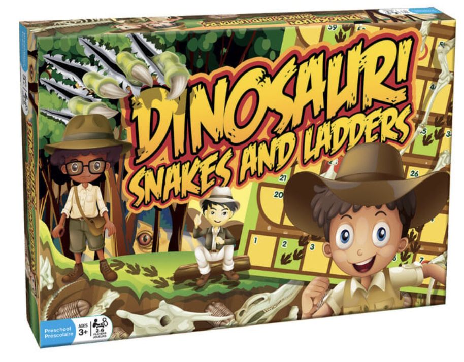 Dinosaur Snakes and Ladders