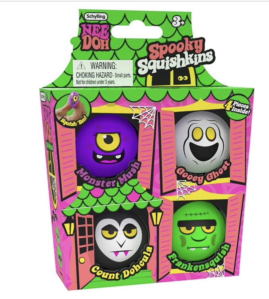 NEEDOH HALLOWEEN SQUISHKINS HAUNTED HOUSE