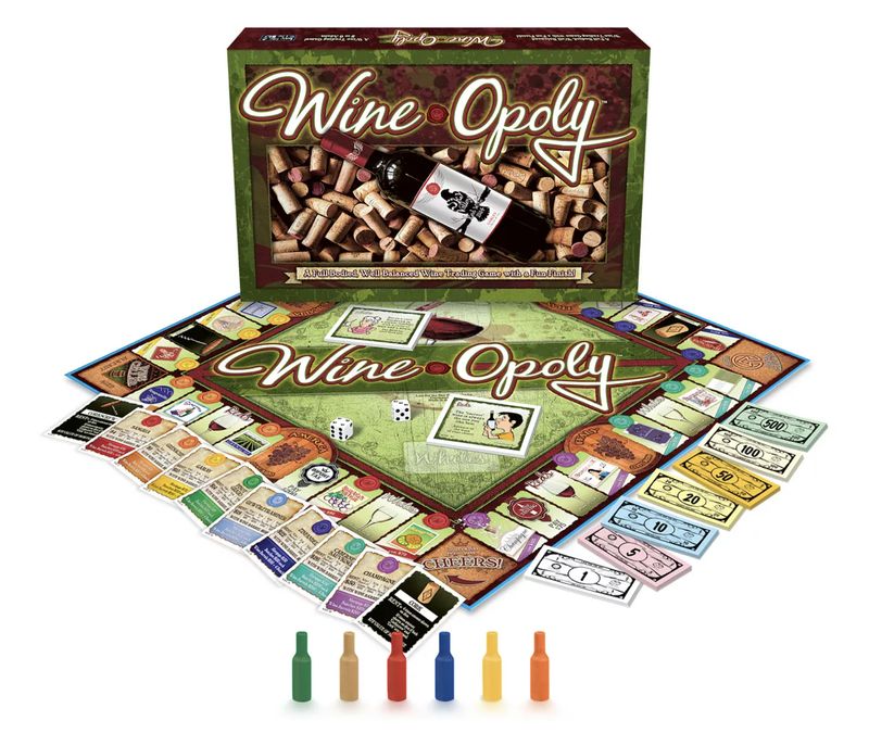 Wine-Opoly Board Game