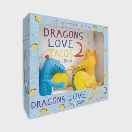 Dragons Love Tacos 2 Book &amp; Toy