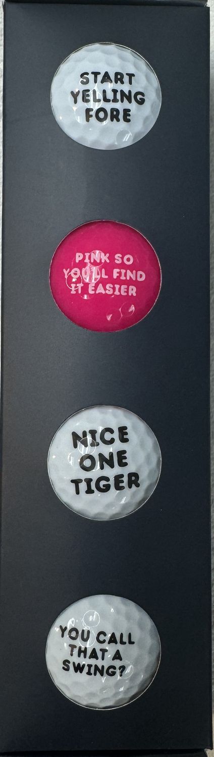 Sassy Golf Balls - &quot;You Think You Have Game?&quot;, Type: You Call That A Swing?