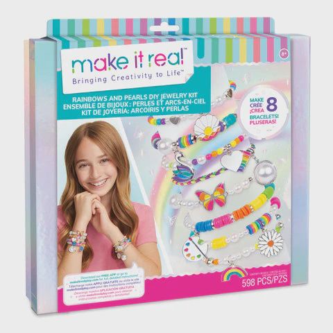 Make It Real - Rainbows and Pearls DIY Jewelry Kit
