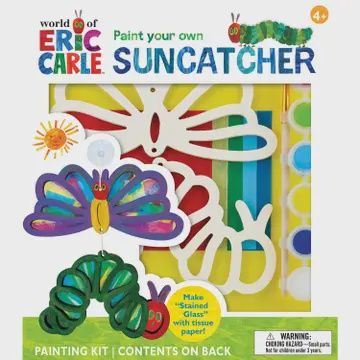 Eric Carle - Suncatcher Wood Paint Kit