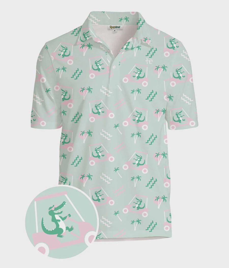 Golf Cart Gator Polo, Size: S