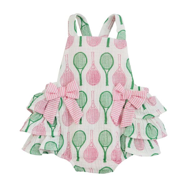 Pink Tennis Sunsuit