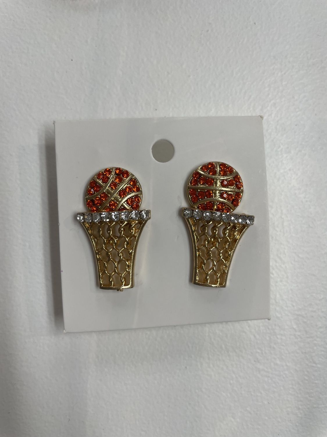 Basketball Earrings