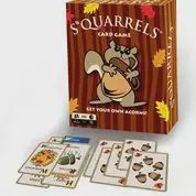 Squarrels - Nutty Card Game for Ages 7+