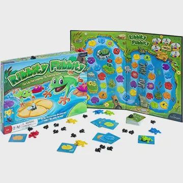 Ribbity Flibbity, The Lily Pad Leaping, Fly Feasting Game