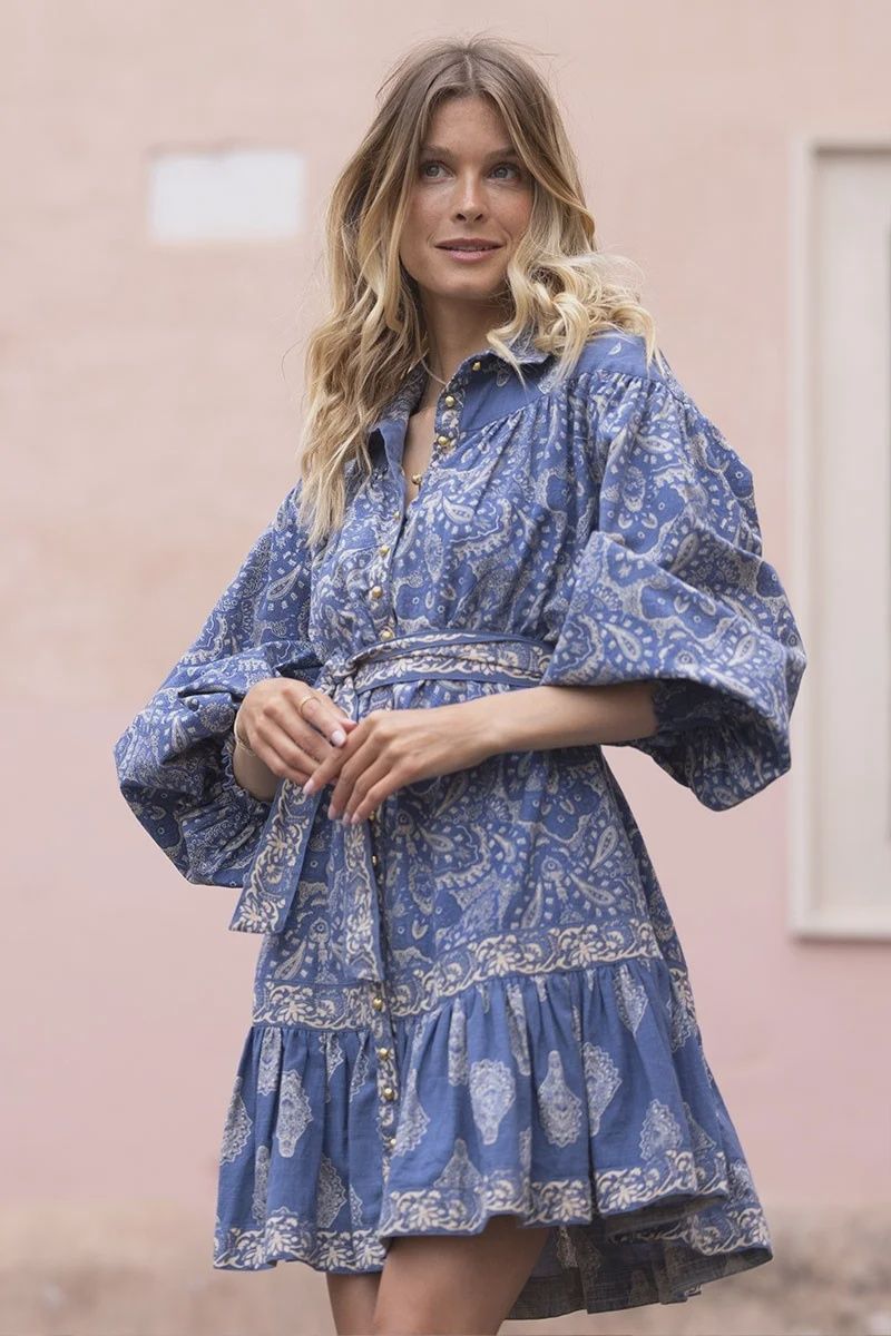 Ava Dress Blue DA32