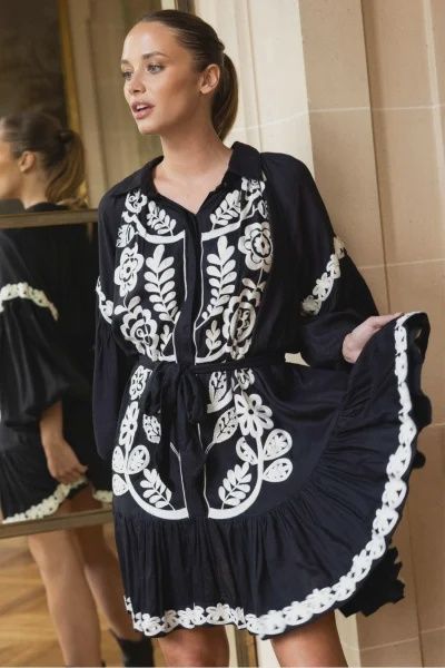 Calie Dress black DA69