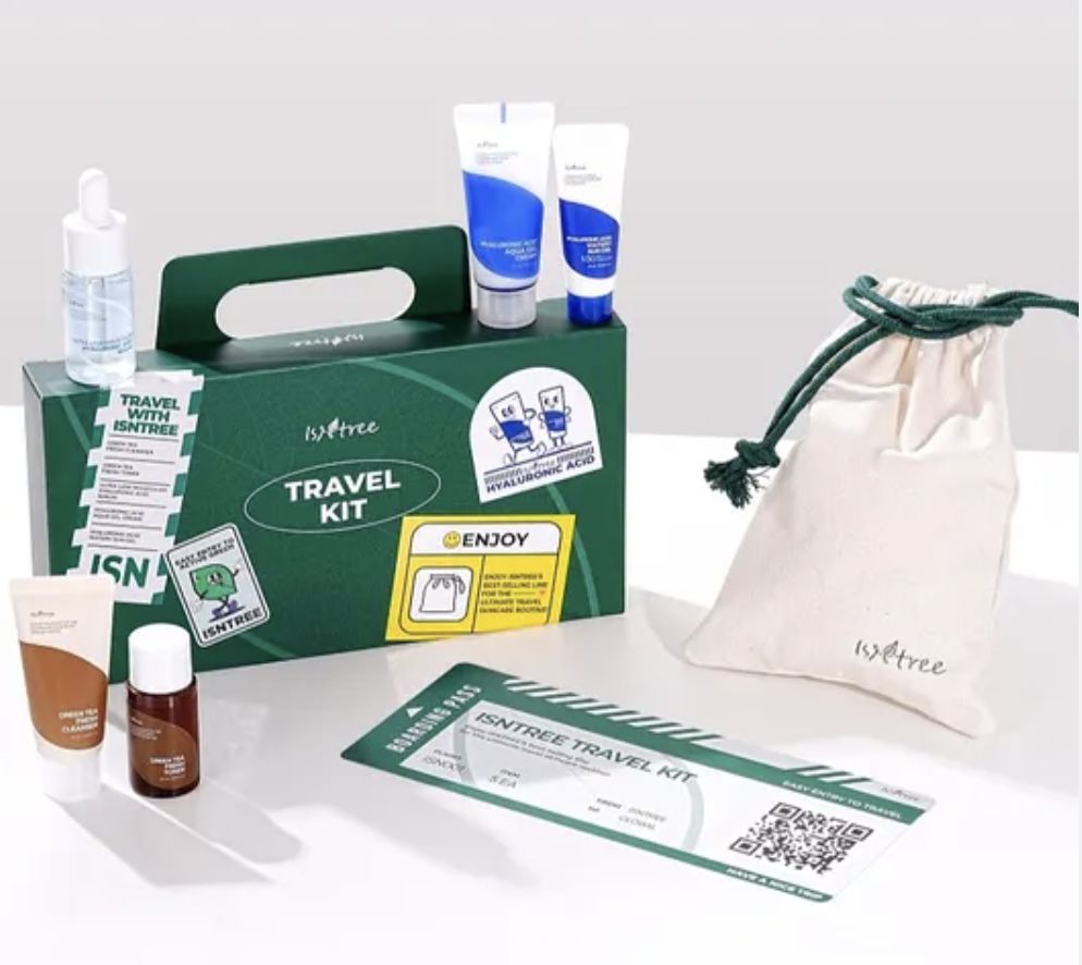 ISNTREE 5 Piece Best Seller Travel Kit