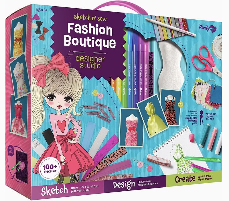 Fashion Design Studio - Sewing Kit for Kids