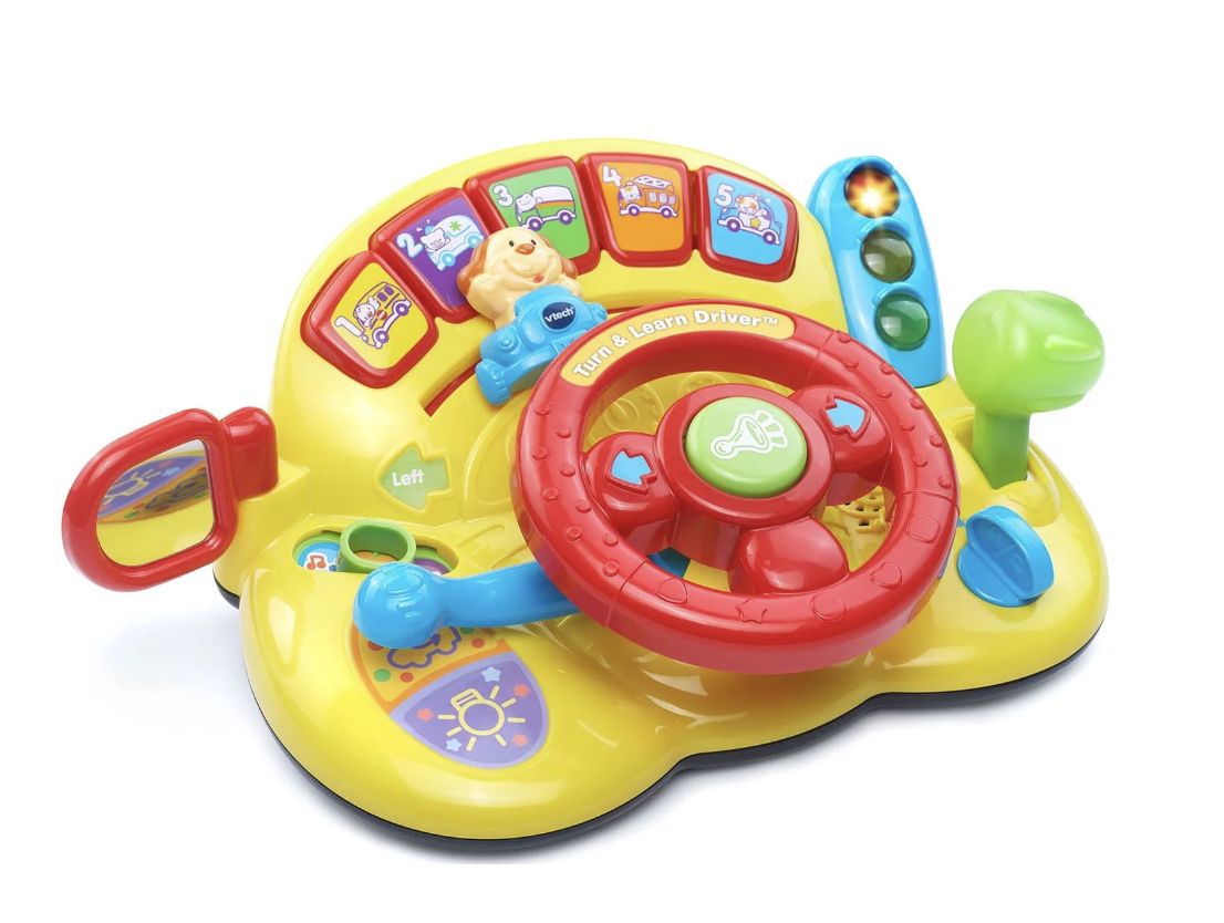 VTech Turn and Learn Driver, Yellow