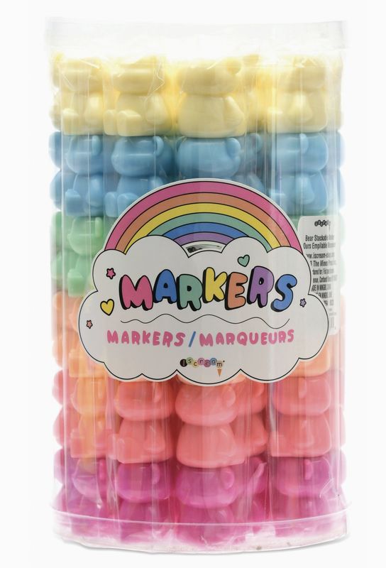 BEAR STACKABLE MARKERS