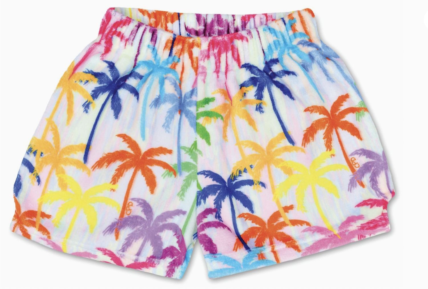 Corey Paige Palm Trees Plush Shorts S