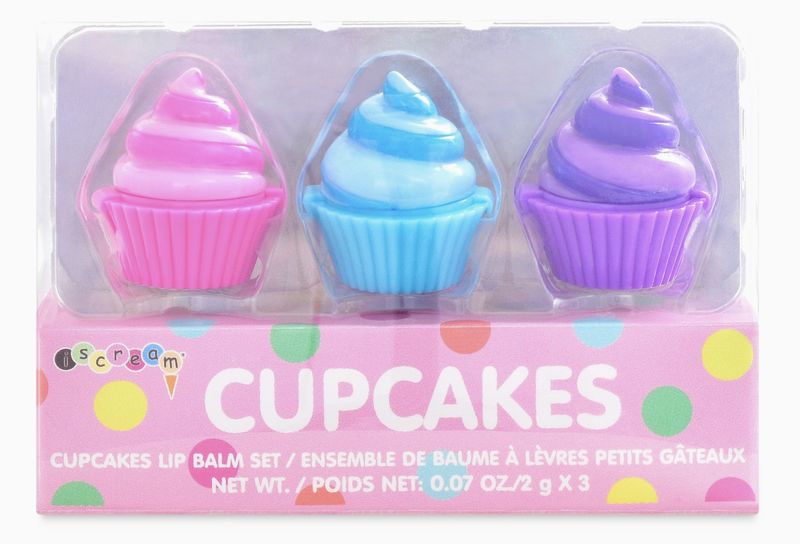 Cupcake Lip Balm Set
