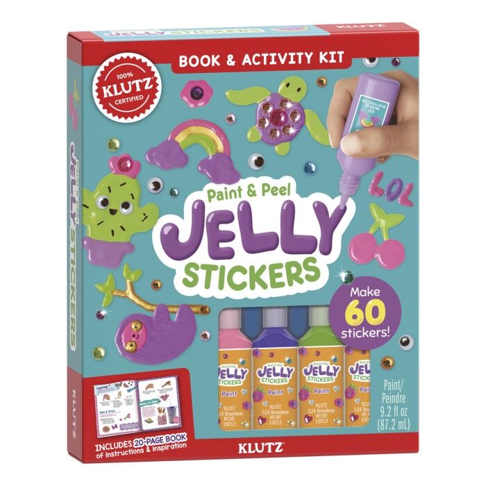 Paint &amp; Peel Jelly Stickers
