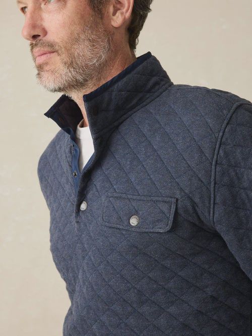 epic quilted fleece pullover
