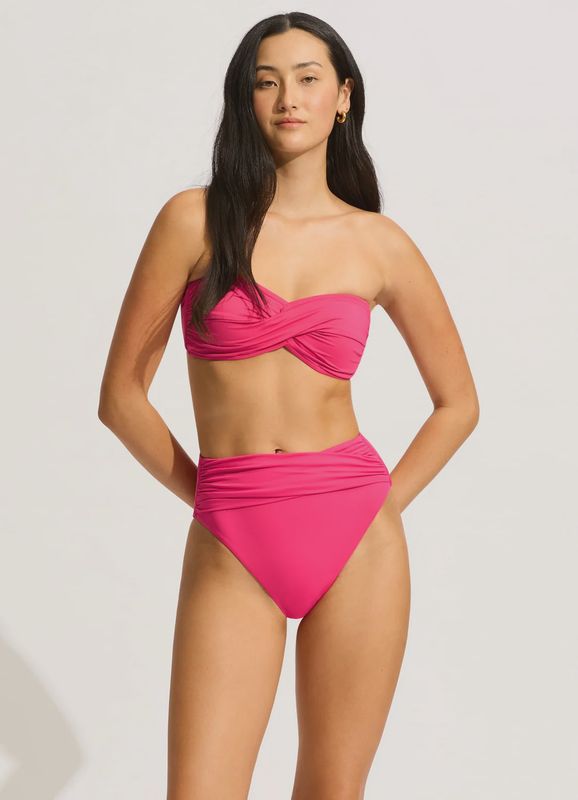 Raspberry Twist Bandeau