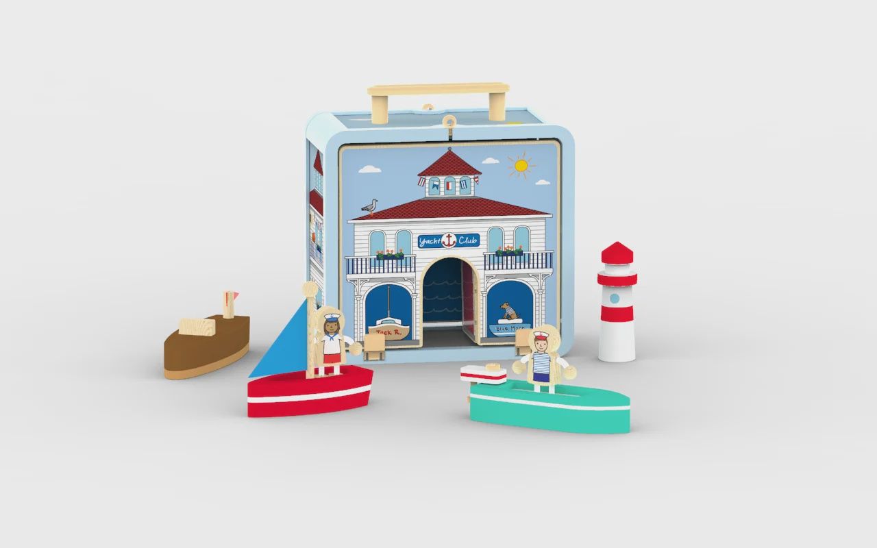 Yacht Club Suitcase