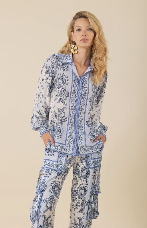 Rosalia Silk Top