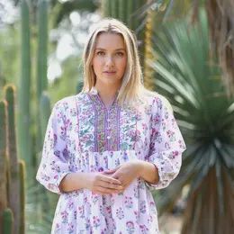 Zadie Block Printed Mini Dress