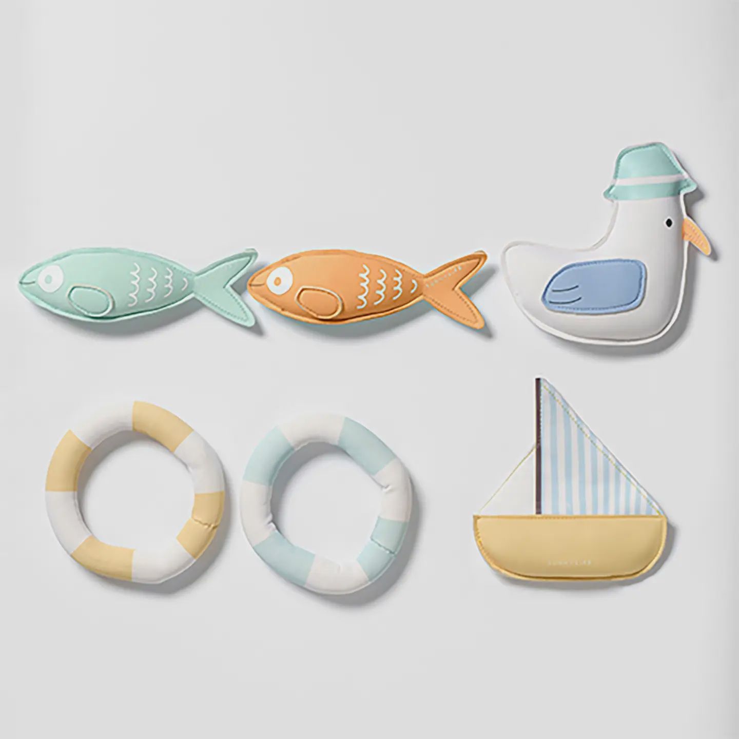 Dive Buddies Sid the Seagull Multi Set of 6