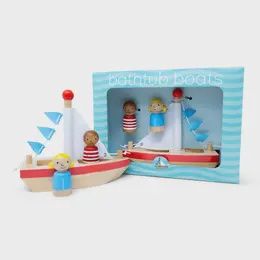 Boats &amp; Buddies Bath Toy - Boy &amp; Girl