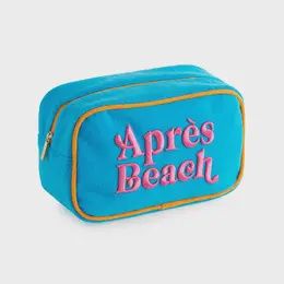 Cabana &quot;Après Beach&quot; Medium Zip Pouch