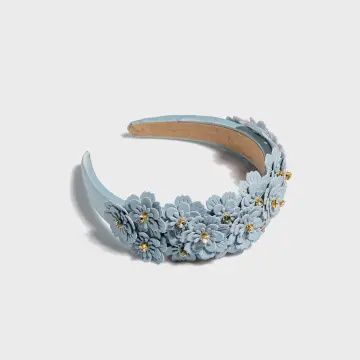 FLOWER EMBELLISHED HEADBAND