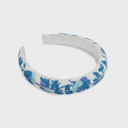 BEADED FLORAL HEADBAND