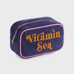 Cabana &quot;Vitamin Sea&quot; Medium Zip Pouch